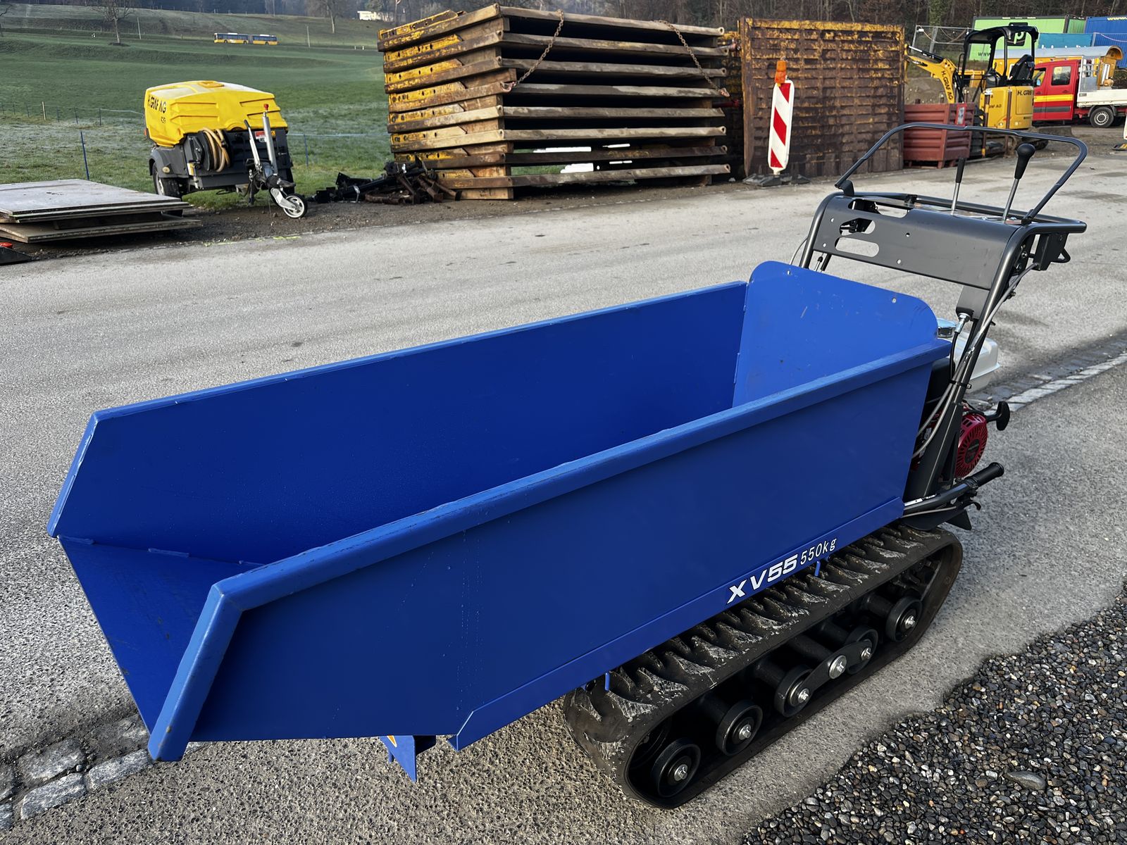 Iseki Raupentransporter XV551A Hydrostat 3