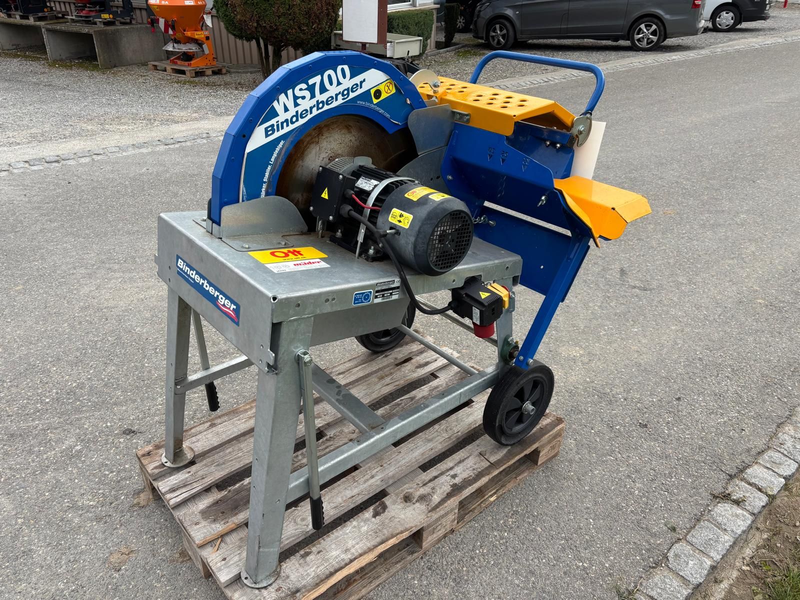 Binderberger Brennholzfräse Wippkreissäge WS7E 2