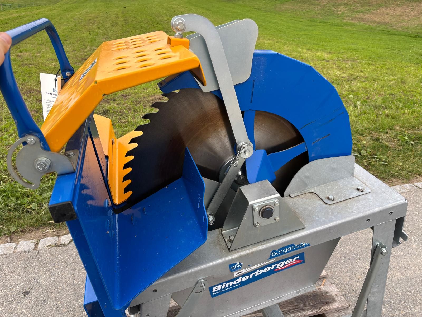 Binderberger Brennholzfräse Wippkreissäge WS7E 3
