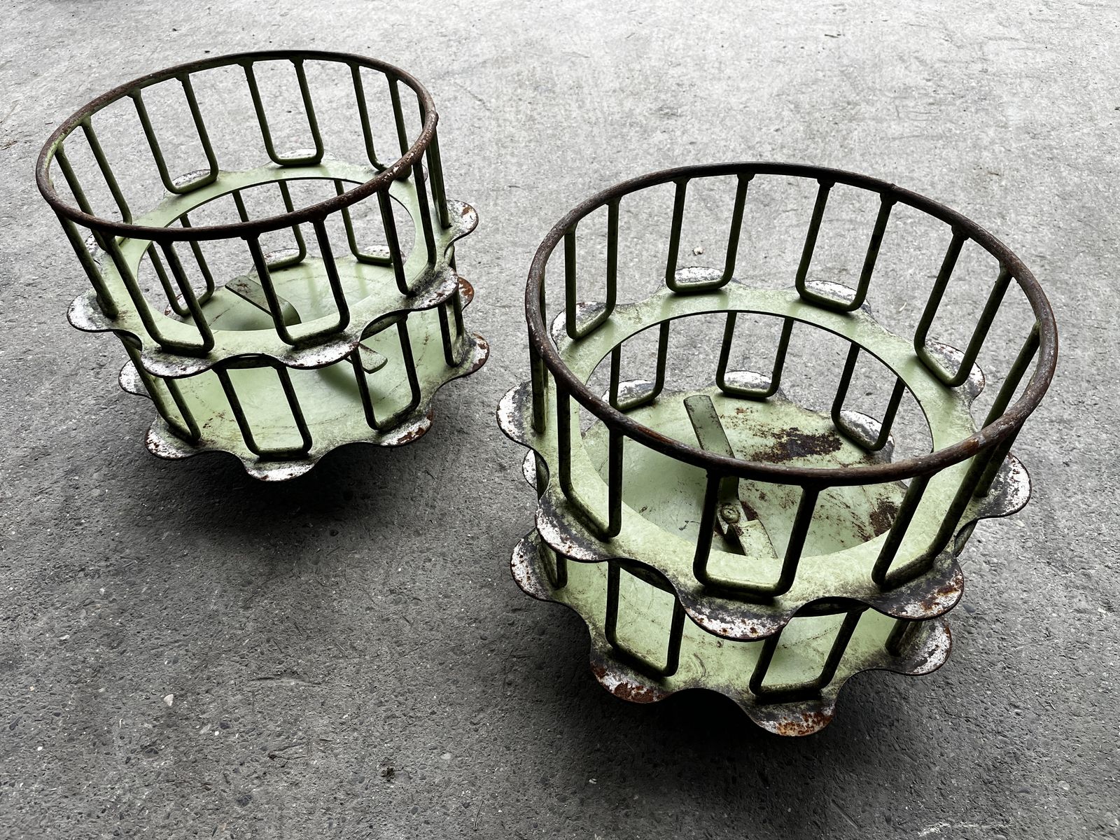 Aebi, Räder Gitterrad, 4.00-8 mit Flansch 3