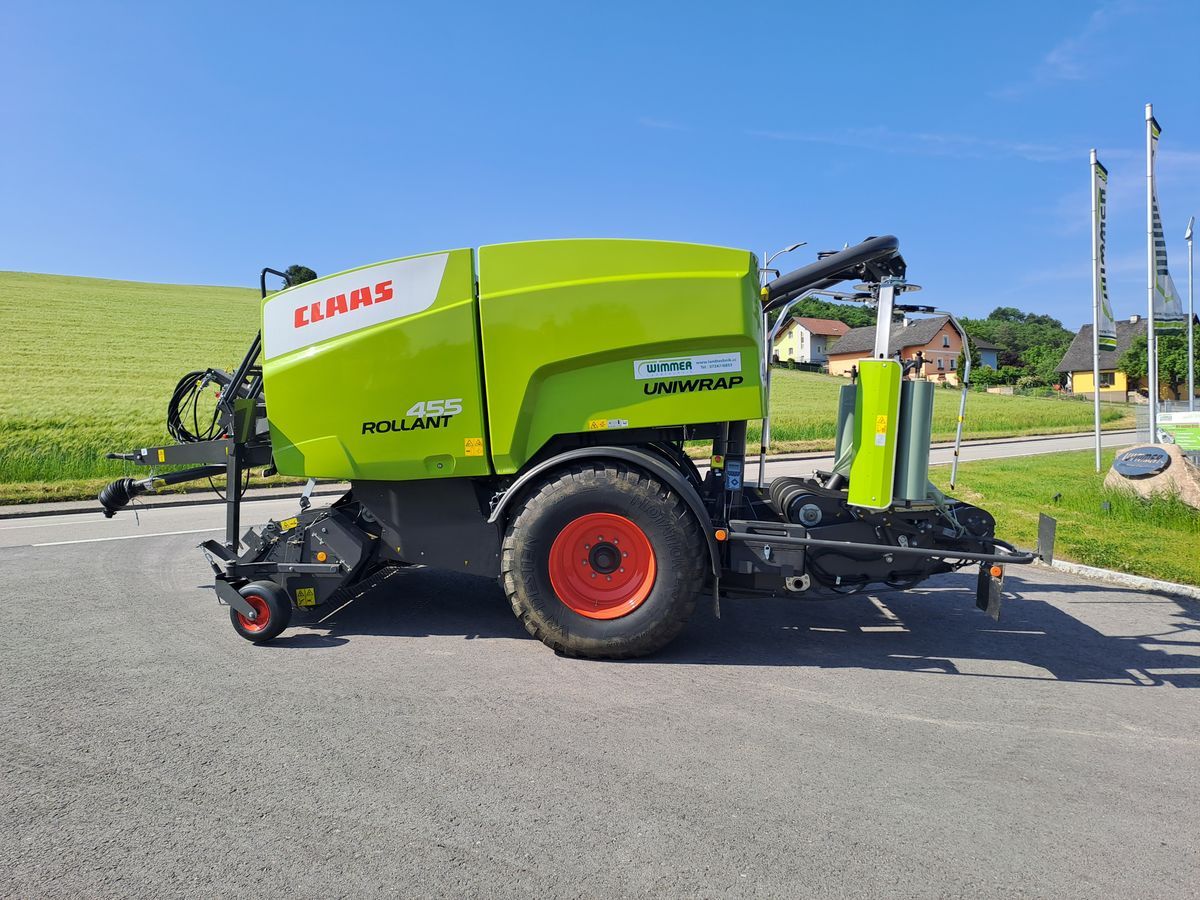 Claas ROLLANT 455 RC Uniwrap - Wickelkombination 3