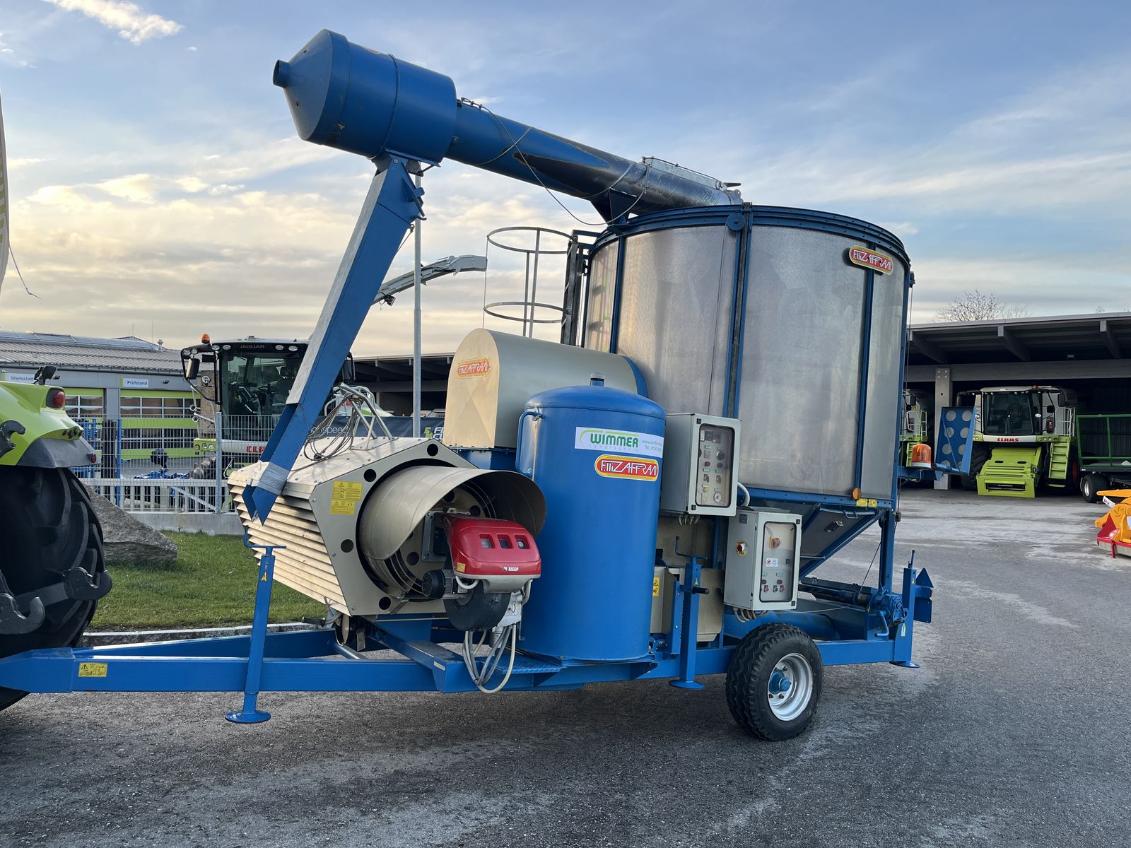 Zaffrani 130MZ - Fahrbare Trocknungsanlage 13,5t  1