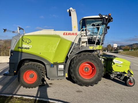 Claas JAGUAR 860 + Orbis 450 + PICK UP 300