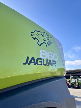 Claas JAGUAR 860 + Orbis 450 + PICK UP 300
