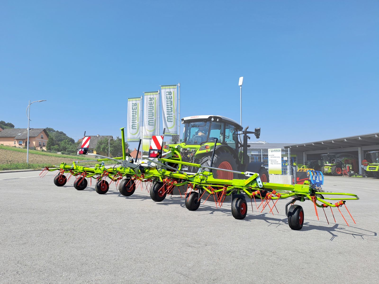 Claas Volto 900-Kreiselheuer 8,7m Kreisler/Zetter (9m) 2
