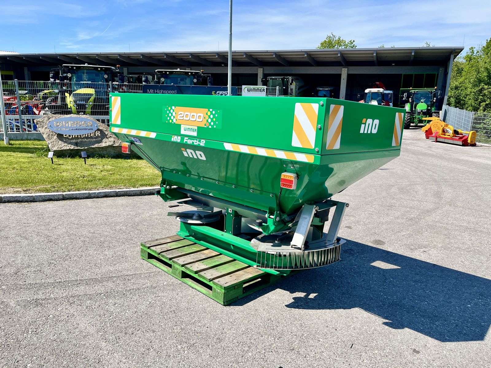 Ino FERTI II - Düngestreuer / Düngerstreuer 18m 2