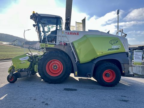 Claas JAGUAR 860 + Orbis 450 + PICK UP 300