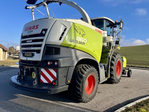 Claas JAGUAR 860 + Orbis 450 + PICK UP 300
