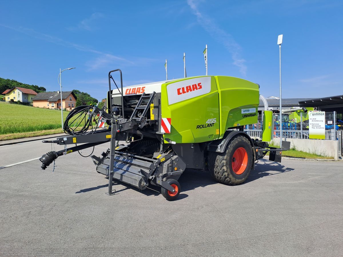 Claas ROLLANT 455 RC Uniwrap - Wickelkombination 3
