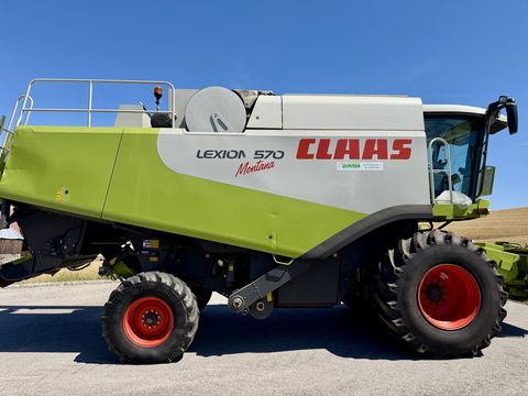 Claas Lexion 570 Montana + Vario 660