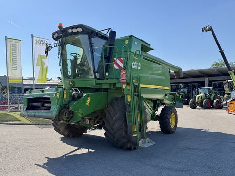 John Deere T560 Hillmaster Allrad + Schneidwerk 620