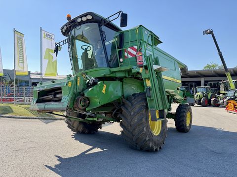 John Deere T560 Hillmaster Allrad + Schneidwerk 620