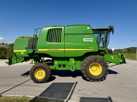 John Deere T560 Hillmaster Allrad + Schneidwerk 620