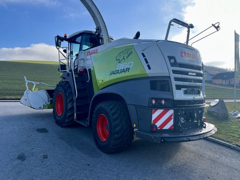 Claas JAGUAR 860 + Orbis 450 -gebrauchter Feldhäcksler