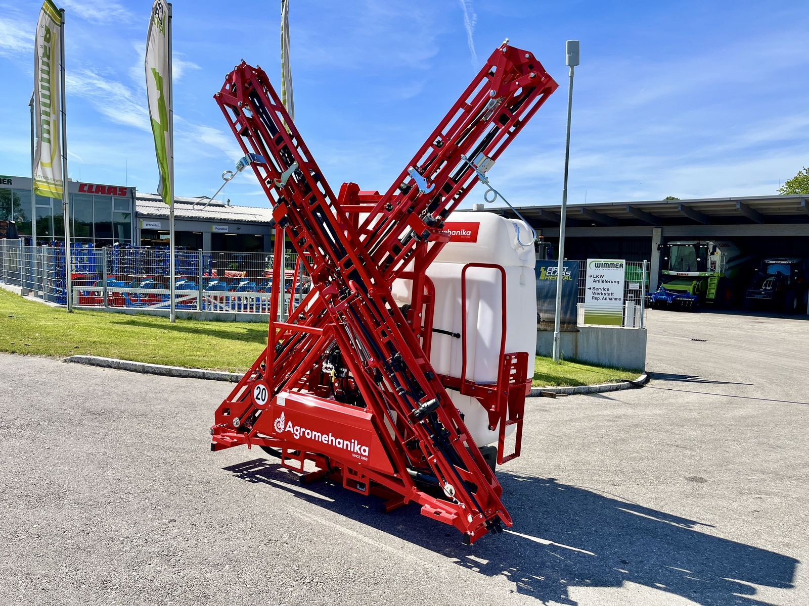 Agromehanika AGS 1200 - Feldspritze 15m  2