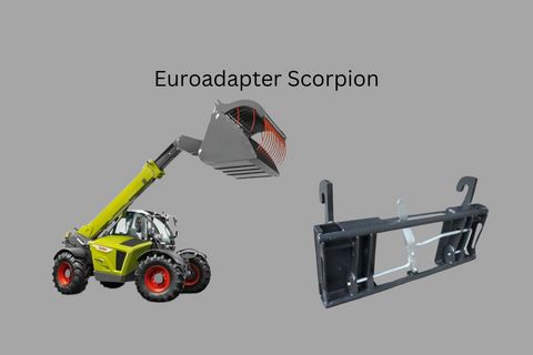 Sonstige Adapter Dreipunkt / Euroaufnahme Scorpion/Torion