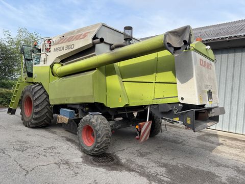 Claas Mega 360 + Schneidwerk C510