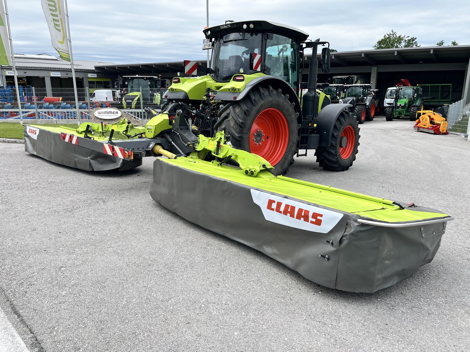 Claas Disco 9300 Trend - Heckmähwerk 9,1m (Butterfly) 1