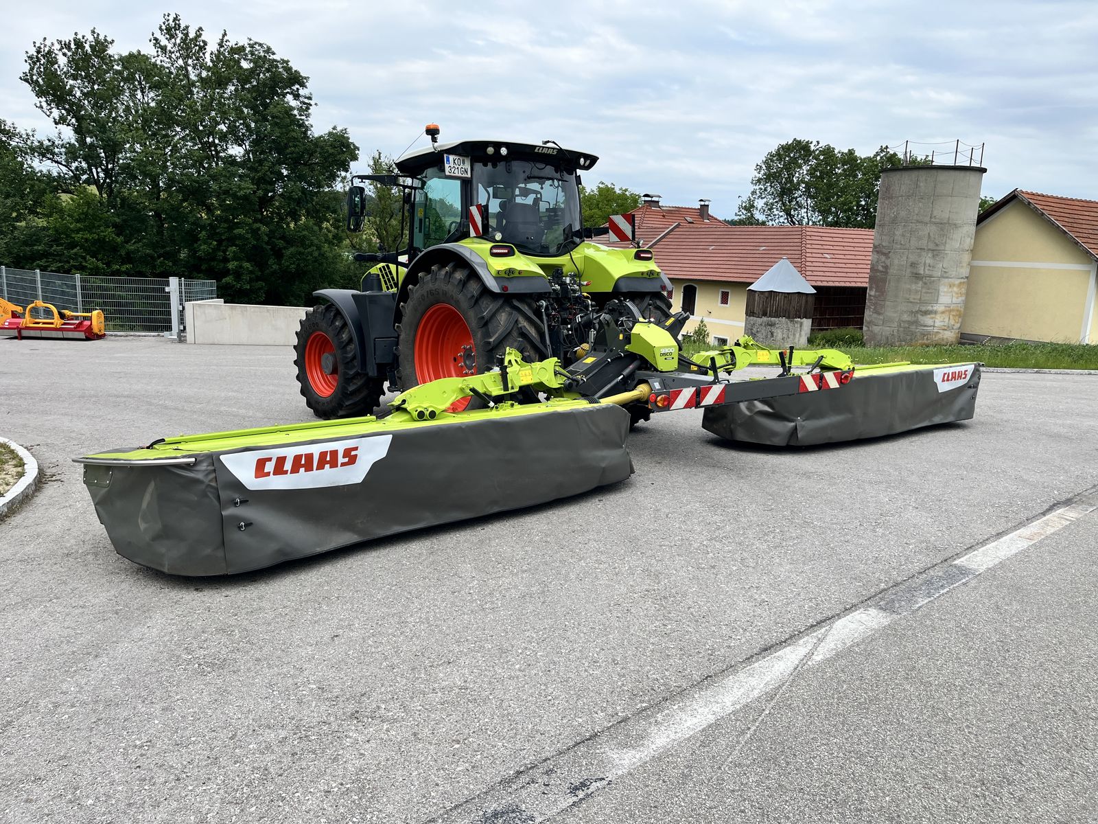 Claas Disco 9300 Trend - Heckmähwerk 9,1m (Butterfly) 3