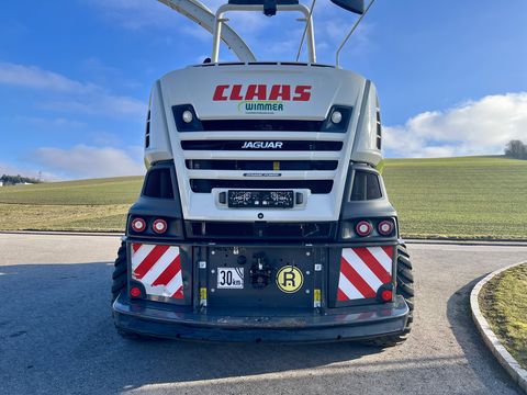 Claas JAGUAR 860 + PICK UP -gebrauchter Feldhäcksler