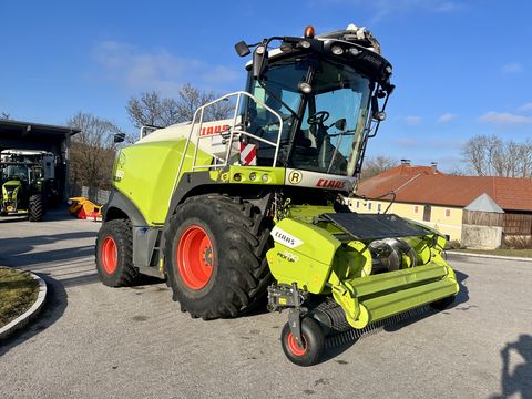 Claas JAGUAR 860 + PICK UP -gebrauchter Feldhäcksler