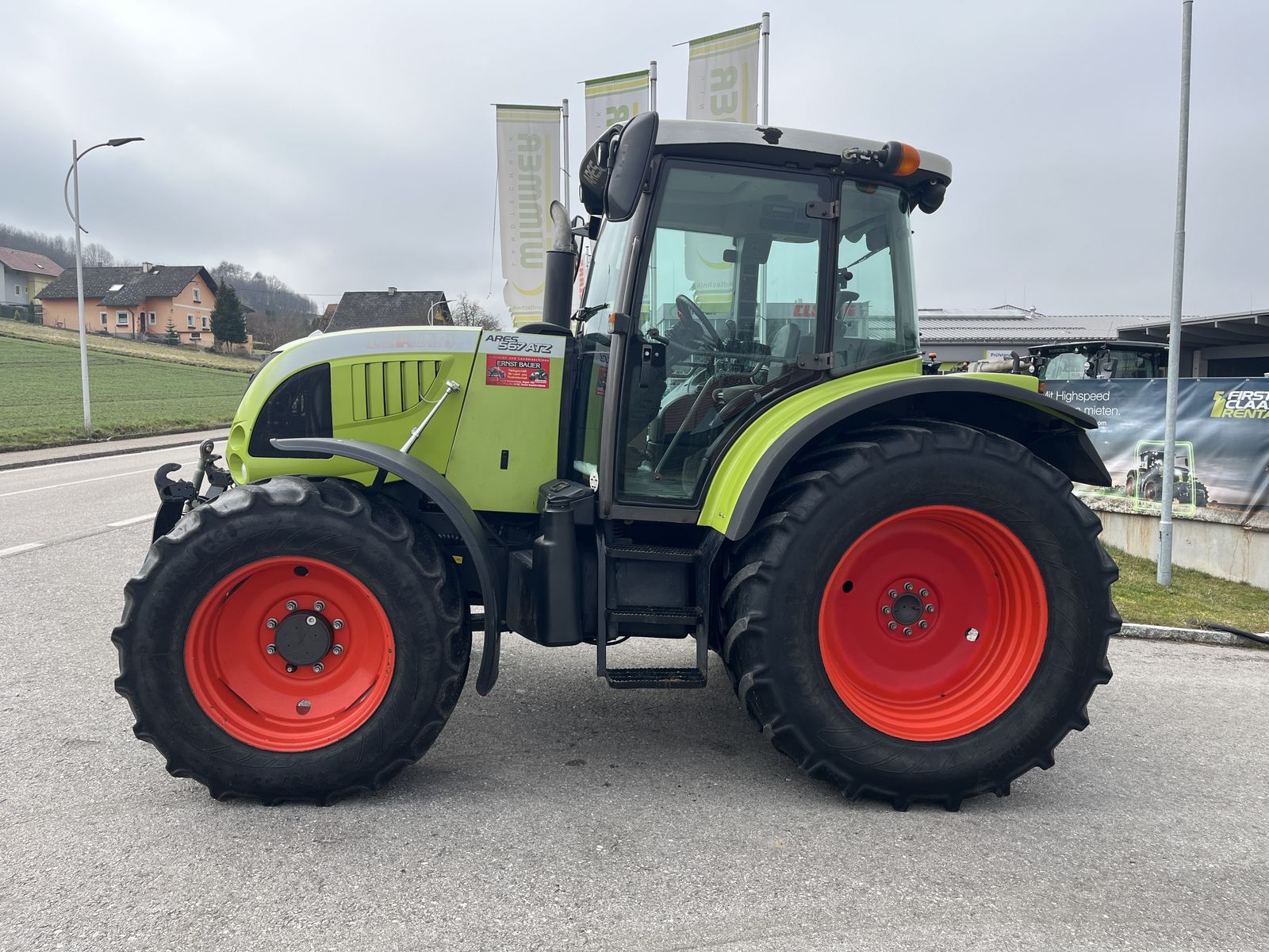 Claas Ares 567 - gebrauchter Claas Traktor 2