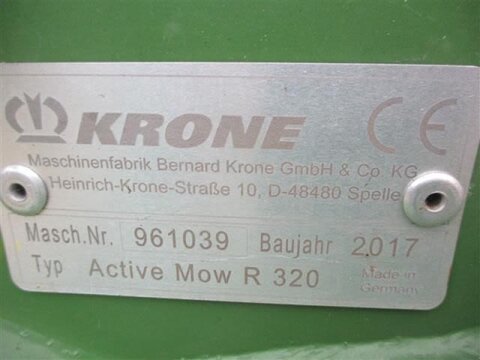 Krone ACTIVE MOW R 320  #467