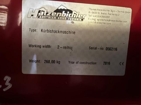 Hatzenbichler Hatzenbichler Kürbishackmaschine