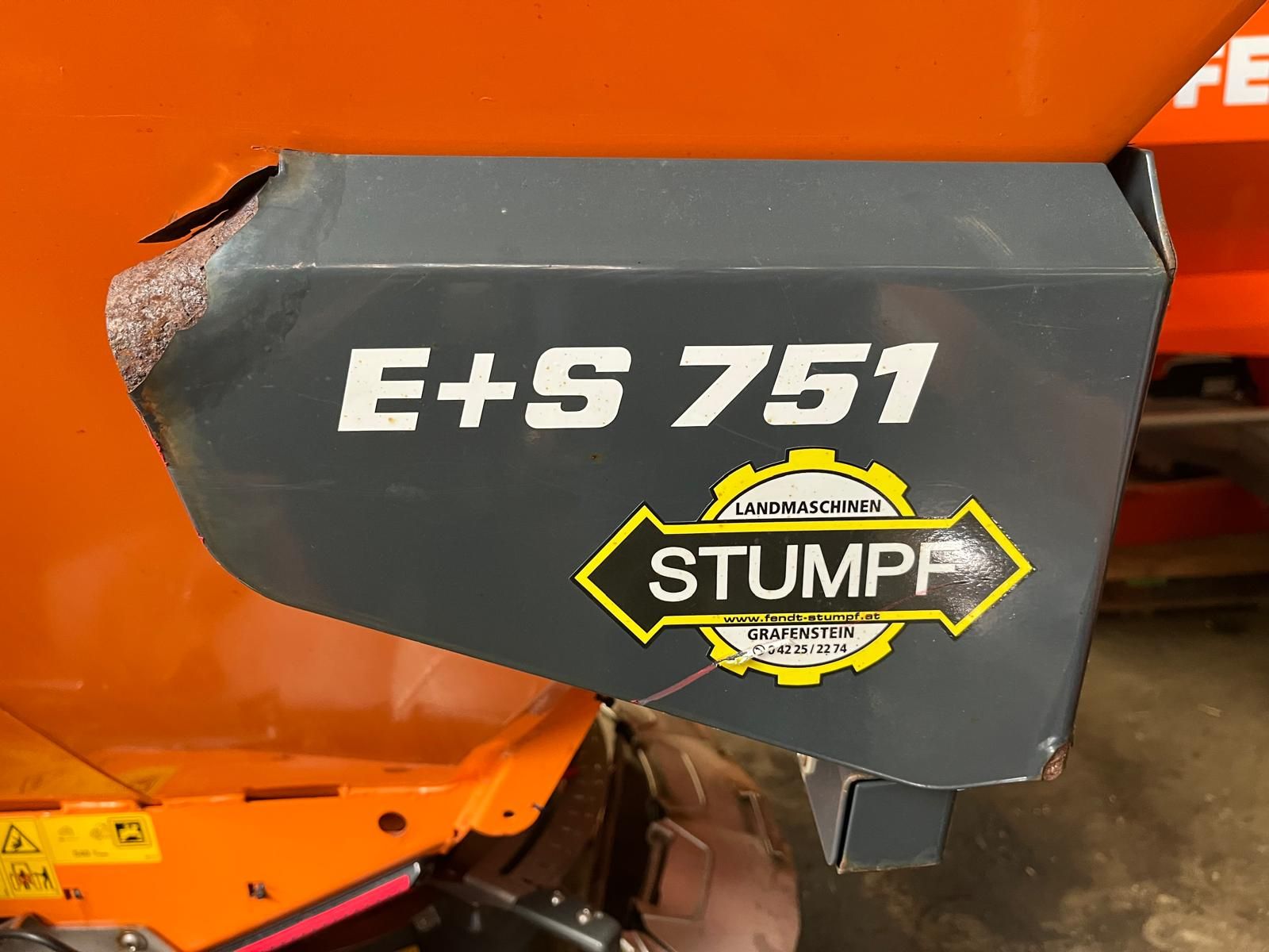 Amazone Amazone E+ S Salz und Splitstreuer 2