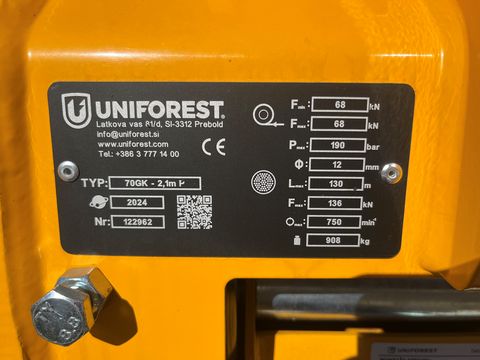 Uniforest 70GKH-Stop Konstantwinde