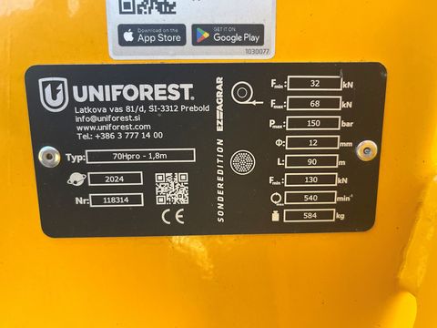 Uniforest Uniforest 70Hpro