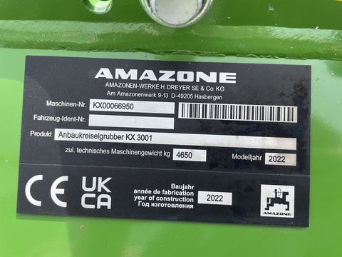 Amazone KX 3001