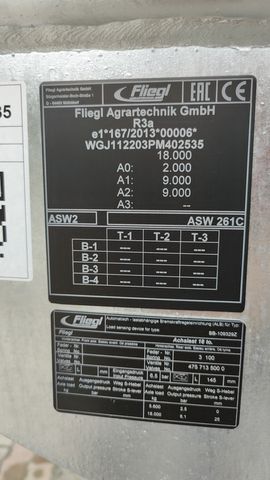 Fliegl ASW 261 Compact Fox Tandem