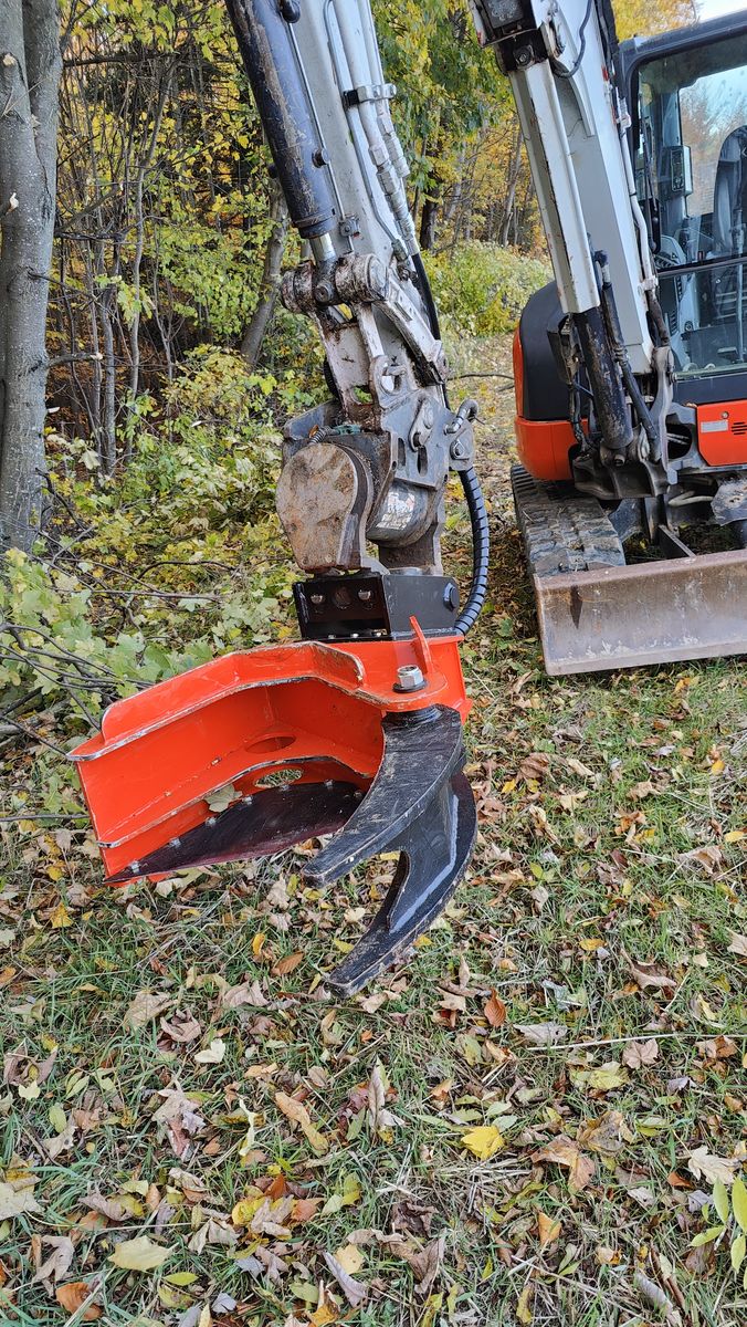 Fällgreifer Baumschere Energieholzzange Bausatz 1