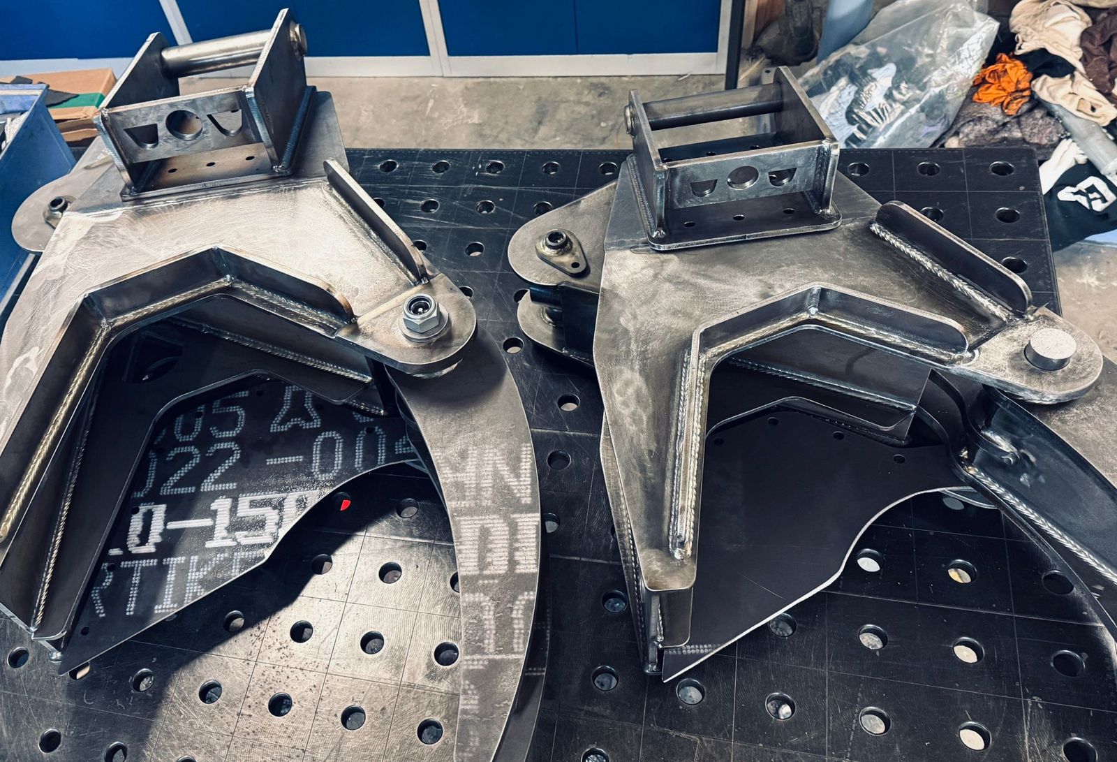 Fällgreifer Baumschere Energieholzzange Bausatz 3