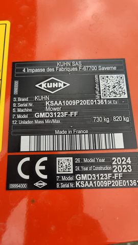 Kuhn GMD 3123 F FF 