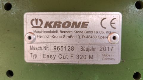 Krone Easy Cut  F 320 M