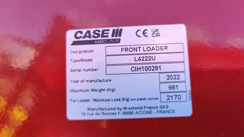 MX Frontlader L4222U zu Case Maxxum / Steyr Profi