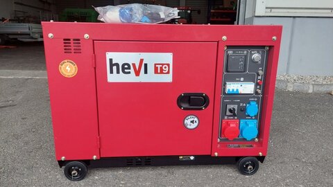 Hevi STROMERZEUGER T9000FULL DIESEL AVR