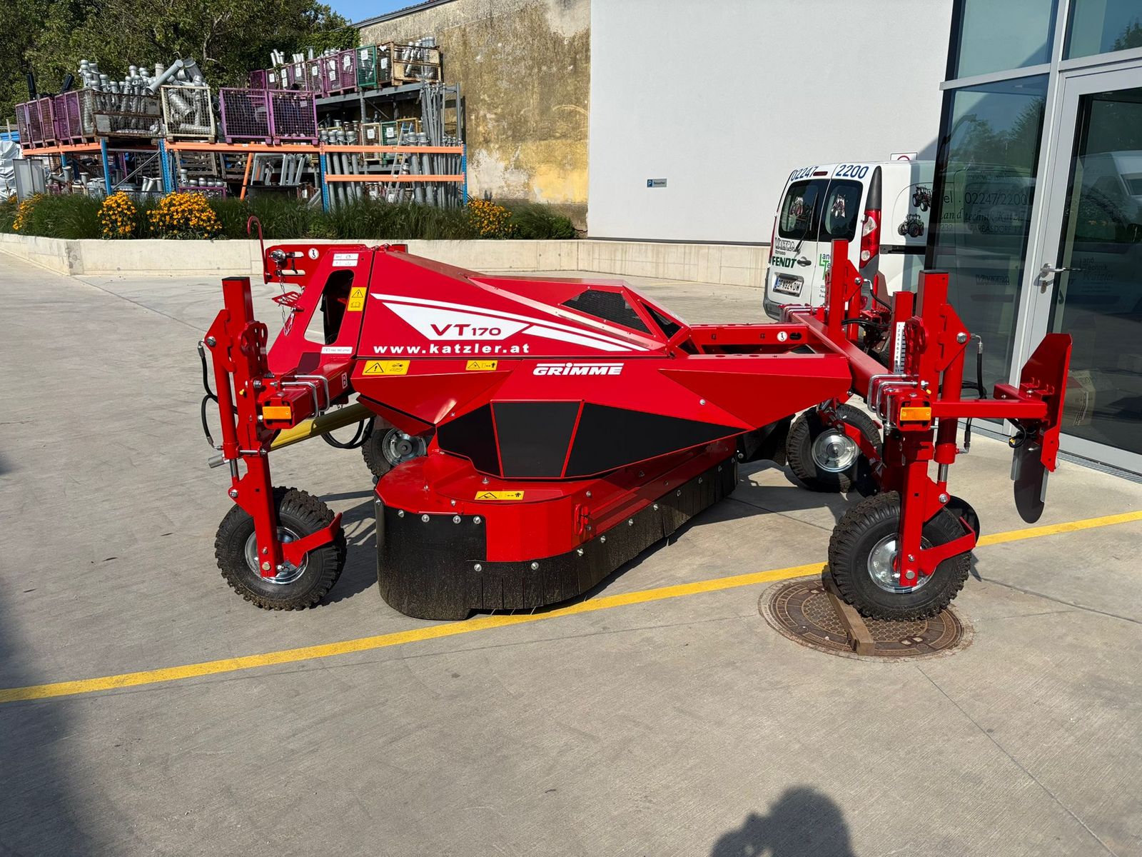 Grimme Zwiebelhäcksler VT 170  2