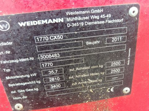 Weidemann 1770 CX 50