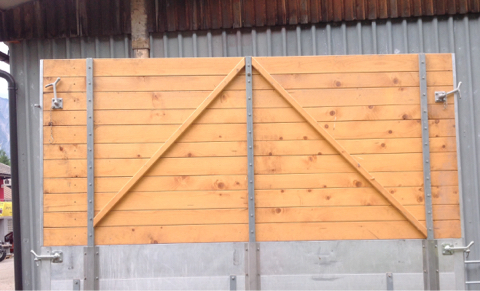 Lindner Aufsatzbordwände zu Unitrac od.3500 Transporter 3