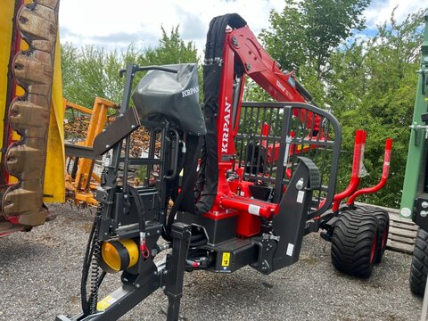 Krpan Forstanhänger GP10DF mit Kran
