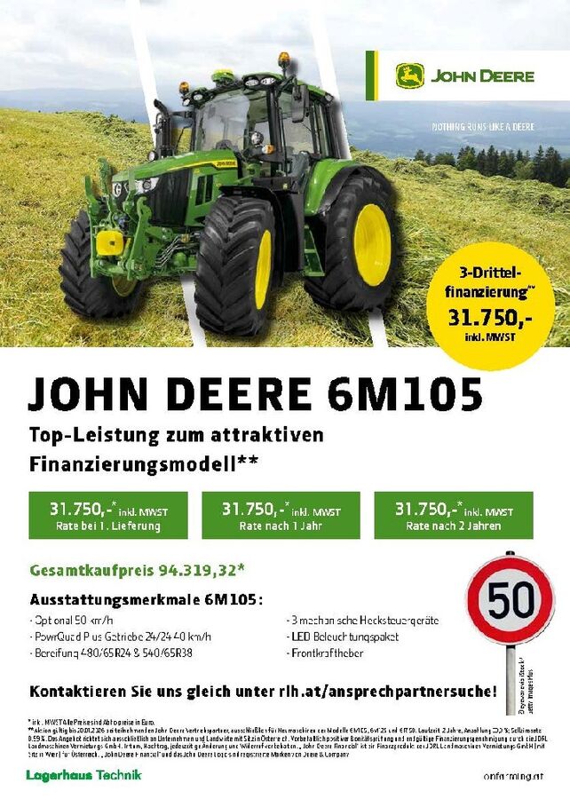 John Deere 6M 105 2