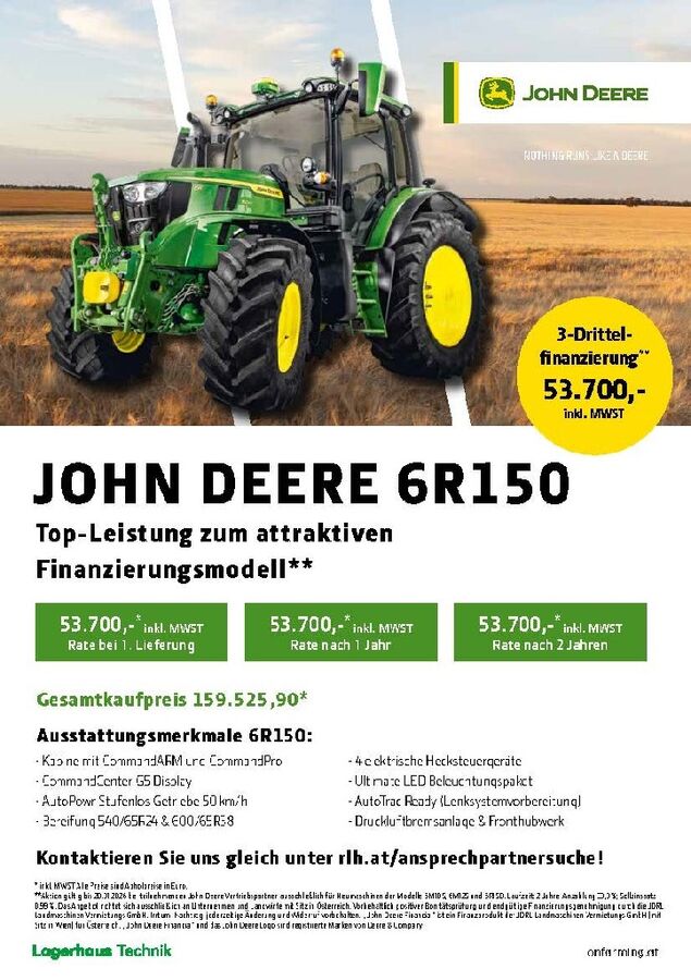 John Deere 6R 150 2