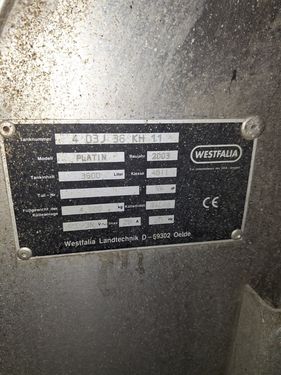Westfalia Melkstand Westfalia 2x5er Fischgräten
