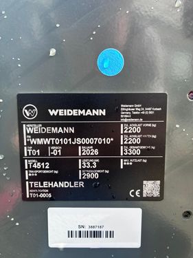 Weidemann 4512 T - 45PS