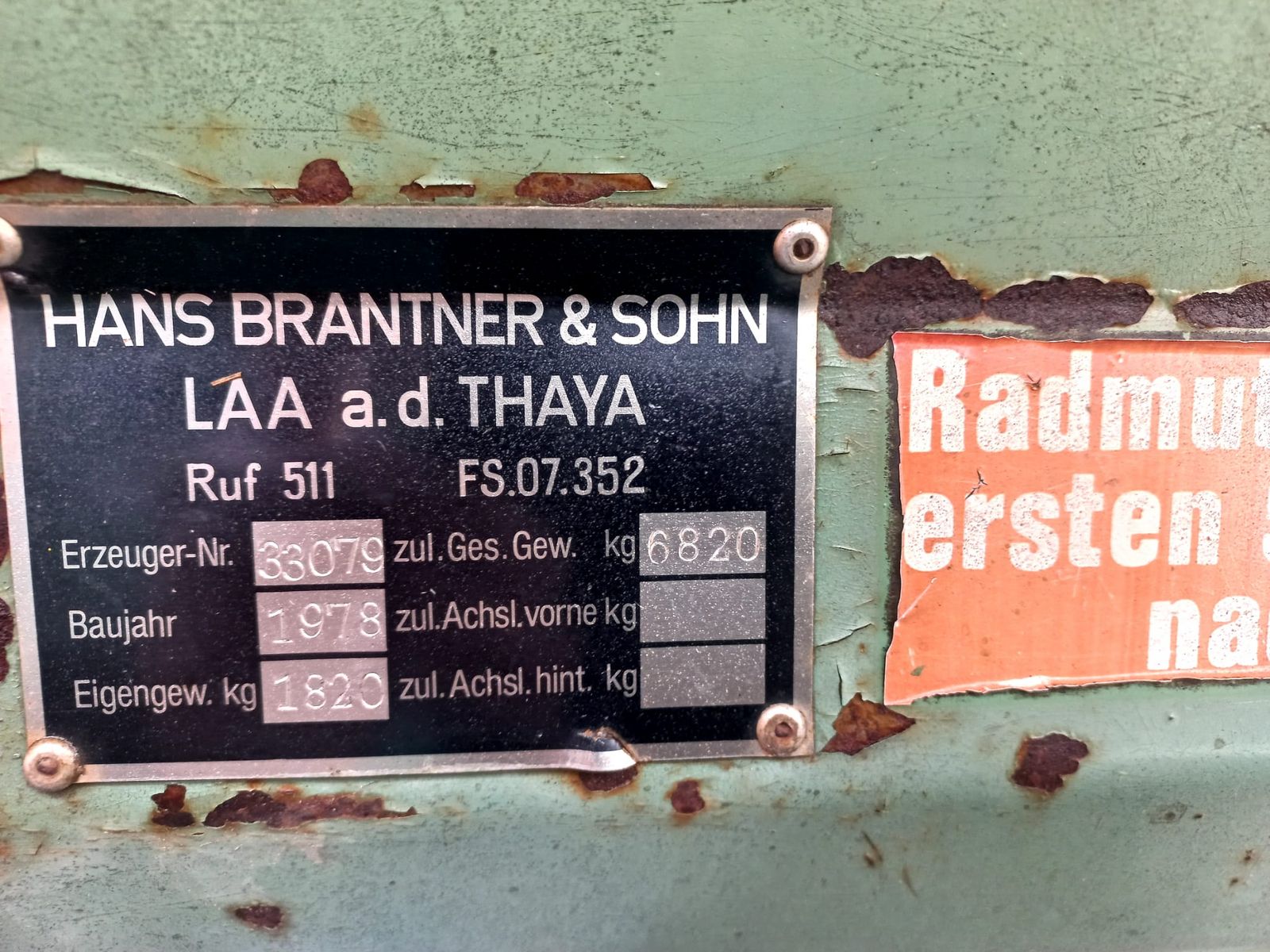 Brantner 2 Achs 5 Tonnen 3