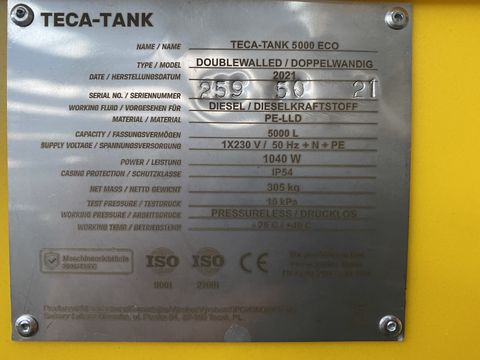 Sonstige Tankanlage TecaTank 5000 Profi 
