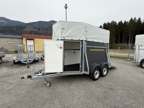 Böckmann VH 3016/27 Viehanhänger mit hohem Planenaufbau